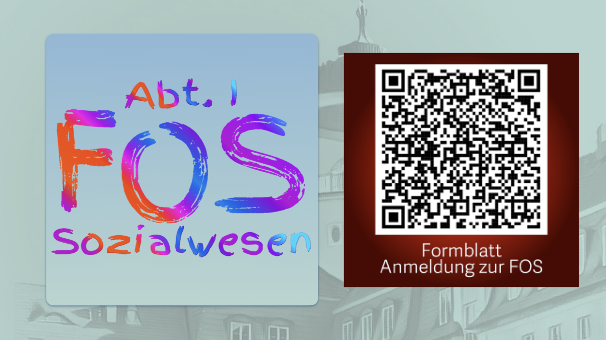 FOS Anmeldung 2026/27 – Formblatt Anmeldung Bildungsgang FOS